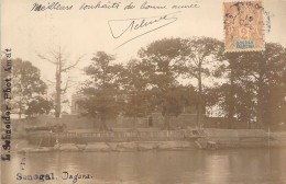SENEGAL - Senegal - Carte Photo De Dagana - Affranchi Soudan Français  - Carte Postale Ancienne - Sénégal