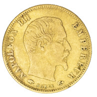 Second-Empire- 5 Francs Napoléon III Tête Nue 1856 Paris - 5 Francs (oro)