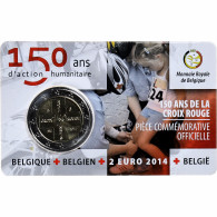 Belgique, 2 Euro, Croix Rouge, 2014, Bruxelles, BE, FDC, Bimétallique - Belgio