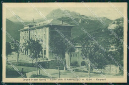 Belluno Cortina D'Ampezzo Cartolina QT1214 - Belluno