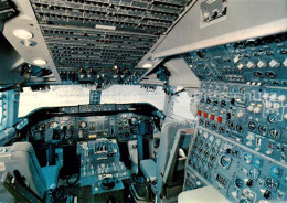 73900494 Flugzeuge Zivil SWIss Jumbo Jet Boeing 747-B Cockpit  - 1946-....: Era Moderna