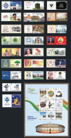 India 2022 PERFECTLY Complete Year Collection Of 39v Commemorative + 44 My Stamp + 5 MS Pack MNH RARE - Nuevos