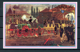 Paraguay Block 419 Postfrisch Eisenbahn #IX266 - Paraguay