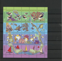 Kokosinseln ZD Bogen 305-324 Postfrisch Fische #IJ483 - America (Other)