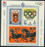 Uruguay Block 41 Postfrisch Olympia 1980 Moskau #HE806 - Uruguay