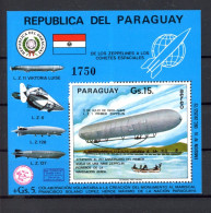 Paraguay 2714, Block 256 Postfrisch Zeppelin #GO622 - Paraguay