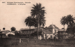 Afrique Occidentale - Guinée Française - Vue De L'Hôpital - Collection Fortier - Carte N° 398 - Frans Guinee