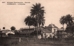 Afrique Occidentale - Guinée Française - Vue De L'Hôpital - Collection Fortier - Carte N° 398 - Guinée Française