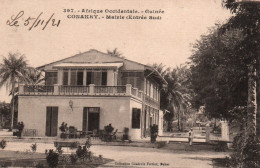 Afrique Occidentale - Guinée Française - Conakry, La Mairie, Entrée Sud - Collection Fortier - Carte N° 397 - Guinea Francesa