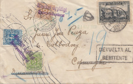 Uruguay 1931: Montevideo To Copenhagen/DK - Inconnu, Devuelta Al Remitente - Uruguay