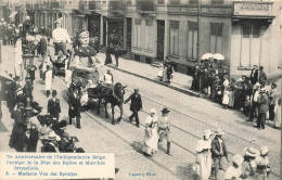 BELGIQUE - Cortège De La Fête Des Halles ... - Madame Van Der Sprotjes - Carte Postale Ancienne - Other & Unclassified