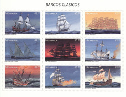 NICARAGUA 3712-3720,unused,ships - Nicaragua