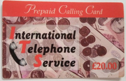 UK £20 Prepaid - International Telephone Service - Andere & Zonder Classificatie