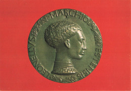 CPM Médaille De Lionel D' Este Marquis De Ferrare Par Pisanello Vers 1395 1450 , Bronze, 69 Mm. Bibliothèque Nationale - Monnaies (représentations)