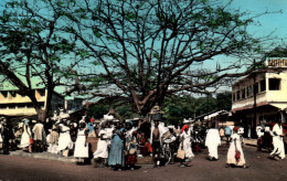 Afrique Occidentale - Guinée Française - Africolor Conakry, Le Marché - Carte Africaine N° 656 Non Circulée - Guinée Française