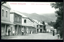 TAHITI - Quai Du Commerce à Papeete - TTB - Tahiti