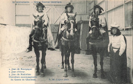 BELGIQUE - Grand Tournoi Historique - Trois Chevaliers Accompagnants Du Comte De Charolais - Carte Postale Ancienne - Other & Unclassified