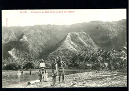 TAHITI - Pecheurs Au Filet Dans La Baie De Papara - TTB - Tahiti