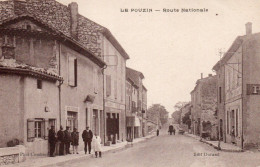 07 Ardèche Très Beau Plan LE POUZIN Route Nationale - Le Pouzin