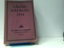 Lager - Katalog 1938. Abt. Gross-Sortiment - Filatelie
