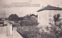 13 / MARSEILLE / SAINT JULIEN / VILLAS FRANCOISE CLOTILDE ET SINGLE COTTAGE / RARE - Saint Barnabé, Saint Julien, Montolivet