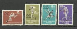 Turkey; 1964 Tokyo Summer Olympic Games (Complete Set) - Unused Stamps