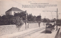 13 / MARSEILLE / SAINT JULIEN / VILLA LES AUBEPINES / TRAMWAY  / RARE - Saint Barnabé, Saint Julien, Montolivet