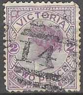 AUSTRALIA # VICTORIA FROM 1886-98  STAMPWORLD 106a - Used Stamps