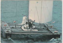KRITER III , Catamaran De 23 Mètres , Commandé Par Jean-Yves TERLAIN-105x150 Glacée -publicité - Voile