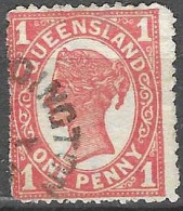 AUSTRALIA # QUEENSLAND FROM 1882-83  STAMPWORLD 53A - Gebruikt