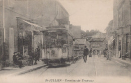 13 / MARSEILLE / SAINT JULIEN  / TERMINUS DU TRAMWAY / CLICHE EXCEPTIONNEL / RARE ++ - Saint Barnabé, Saint Julien, Montolivet