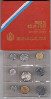 1981 Repubblica Di San Marino, Monete Divisionali,FDC Con 500 Lire In Argento - San Marino