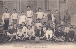 13 / MARSEILLE / SAINT JULIEN / Patronage St-Pierre Et St-Paul - "L'Alerte" - FOOTBALL - Saint Barnabé, Saint Julien, Montolivet