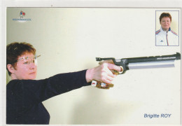 Brigitte ROY  -  Tir -  Edition Fédération Française De TIR - - Waffenschiessen