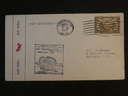 C CANADA BELLE  LETTRE 1929  1ST FLIGHT  EDMONTON A  NEWPORT  +PA N°1 +AFF. INTERESSANT+ + - Covers & Documents