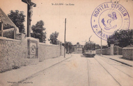 13 / MARSEILLE / SAINT JULIEN / LA CROIX / CACHET HOPITAL CYPRIEN SAINT BARNABE - Saint Barnabé, Saint Julien, Montolivet