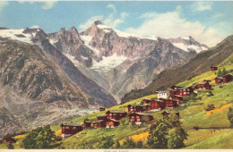 SUISSE - Ried Bei Fiesch - Chalets De Montagnes - Montagnes Enneigées - Cartes Postales - Fiesch