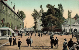 BELGIQUE - Bruxelles - Expositions Universelles 1910 - Avenue Des Concessions - Carte Postale Ancienne - Wereldtentoonstellingen