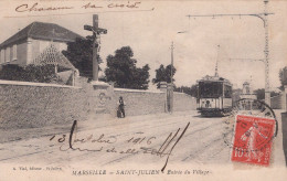 13 / MARSEILLE / SAINT JULIEN / ENTREE DU VILLAGE - Saint Barnabé, Saint Julien, Montolivet