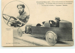 Circuit Du Mans 1913 - Coupe Internationale Des Monocyclettes à Monocycles - Bourbeau Sur Bedelia - Le Mans