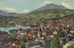 SUISSE - Lucerne - Luzern Mit Pilatus - Cartes Postales - Lucerne