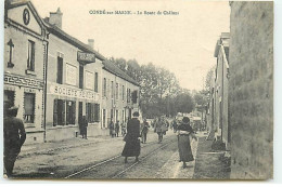 CONDE-SUR-MARNE - La Route De Châlons - Société Rémoise - Other & Unclassified