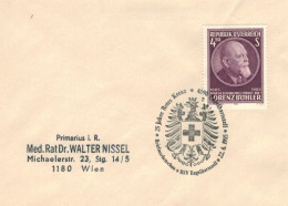 Rotes Kreuz - 4090 Engelhartszell 1985 - Lorenz Böhler  Wappen - Erste Hilfe