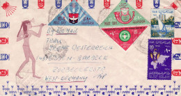 EGYPT 1965 AIRMAIL LETTER SENT FROM ALEXANDRIA TO ESSEN - Briefe U. Dokumente