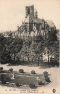 FRANCE - Nevers - Abside De La Cathédrale - Vue Prise Du Palais Ducal - Carte Postale Ancienne - Nevers