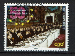 Luxembourg 2007 - YT 1684 - Histoire, History - Treaty Of Rome, Vertrag Von Rom, Traité De Rome - Gebraucht