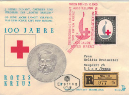 Rotes Kreuz - Wien 1963 - Reko Ausstellung - Henry Dunant - Erste Hilfe