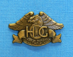 1 PIN'S //  ** H.O.G. / HARLEY OWNERS GROUP ** . (© Harley-Davidson INC 1983) - Motorfietsen