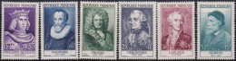 France  .  Y&T   .     1027/1032      .   **     .    Neuf Avec Gomme Et SANS Charnière - Unused Stamps