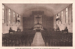 FRANCE - Camp De Coëtquidan - Intérieur De La Chapelle -Sainte-Jeanne-d'Arc - Carte Postale Ancienne - Boulogne Sur Mer